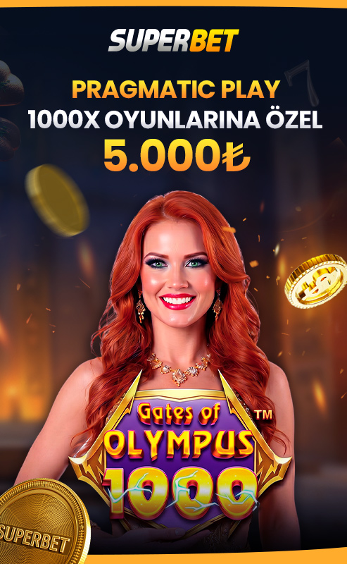 PRAGMATİC PLAY 1000X OYUNLARINA ÖZEL 5.000TL BONUS!