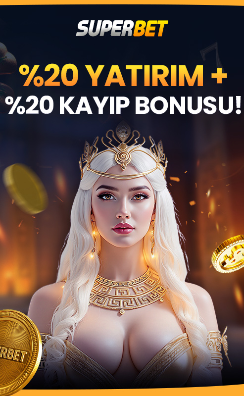 HER YATIRIMINIZA %20 NAKİT YATIRIM BONUSU + %20 KAYIP BONUSU!